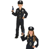Disfraz Policía Infantil Talla 3 a 4 años