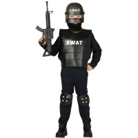 Disfraz Policía SWAT Infantil Talla 5 a 6 años