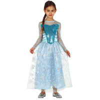 Disfraz Princesa de las Nieves Infantil Talla 7 a 9 años