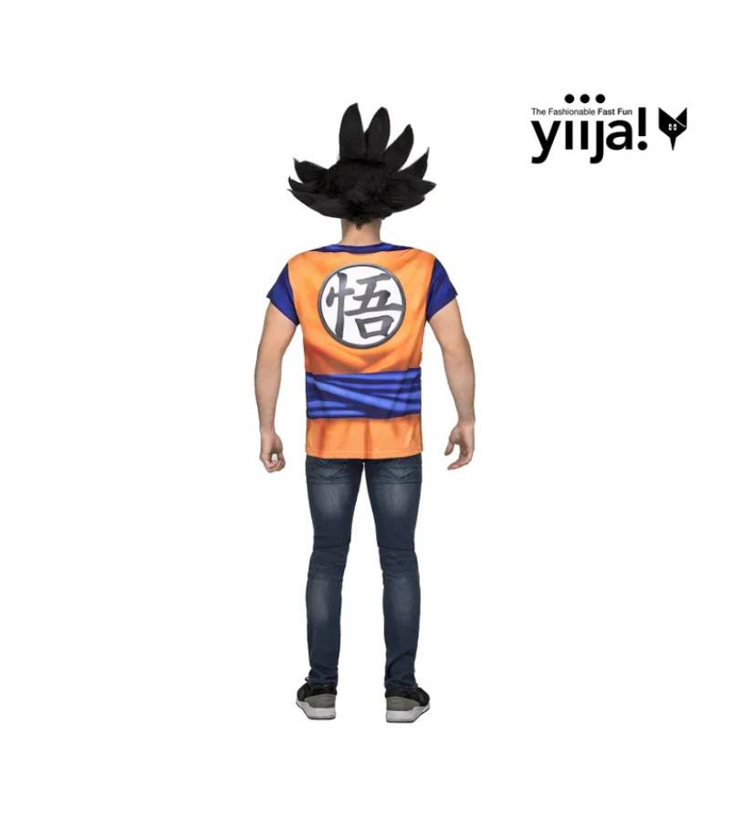 Disfraz Camiseta Goku Dragon Ball Adulto| Disfraces Afede