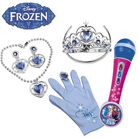 Micrófono Frozen + accesorios